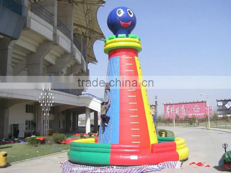 High quality inflatable rock climbing wall equipment2015