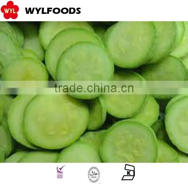 IQF 2015 high quality zucchini best price