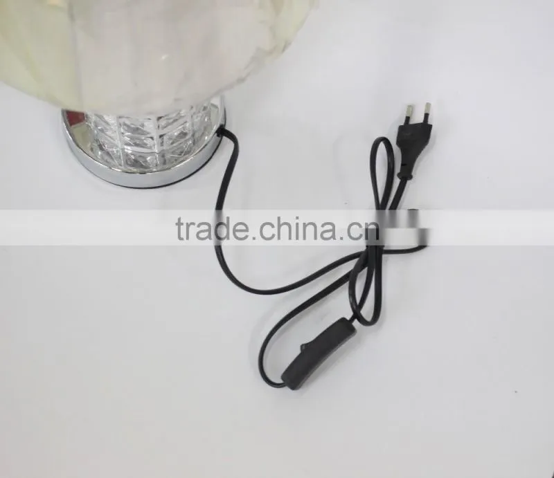 No.1 yiwu exporting commission agent wanted Table Lighting Home Decorative Crystal Lamp Bedside Lamps