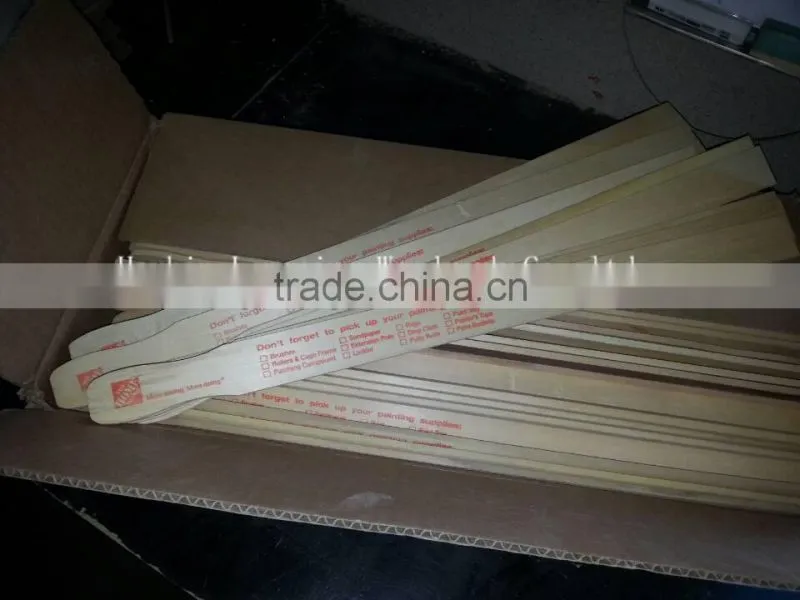 wood paint paddle paint stirrer