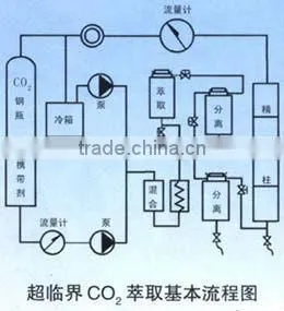 HA221-40-20 fish oil SFE machine, pine pollen oil Extraction Device, cauliflower oil Co2 Fluid Extraction Device