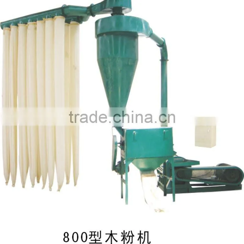 Finely Processed Wood powder making machine