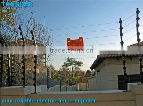 new China electrical safe fencing wire Alarm system ground rods connection post