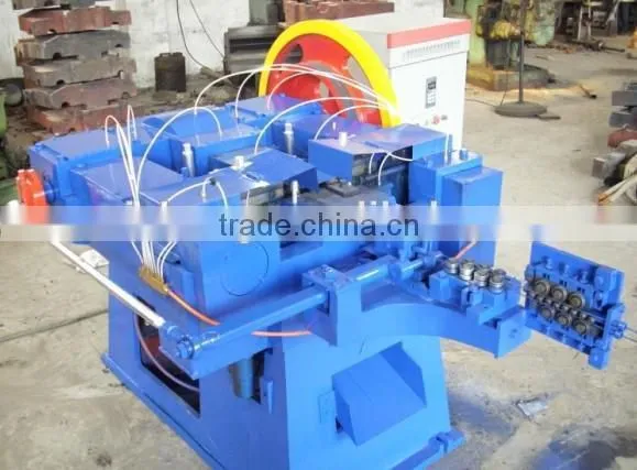 Portable automatic high speed nail making machine equipment