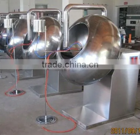 2012 best seller fully stainless steel wide output nuts coating machine