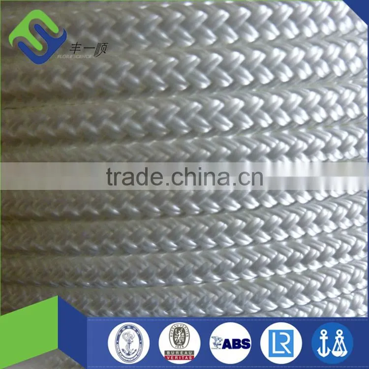 10mm Double Braided nylon Polyester Rope/anchor line rope