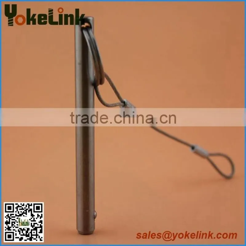Stainless steel detent pin quick release pin