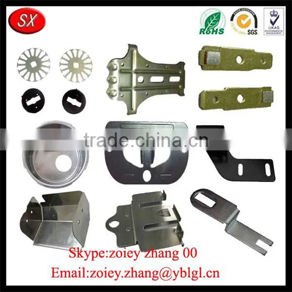 China Manufacturer Custom Blacken Carbon Steel Punching Part For Machined Parts