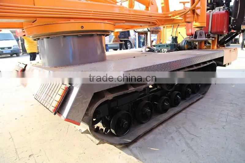 Crawler digging machine
