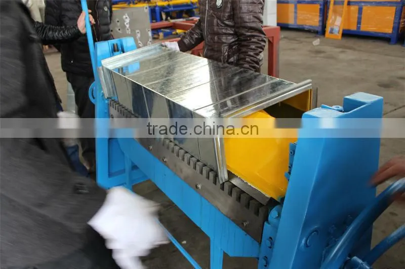 hand sheet folding machine for HVAC, manual bending machine