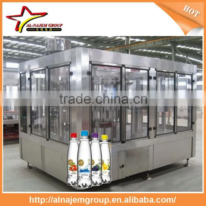 500ml Flovored Automatic water filling Machine / water line