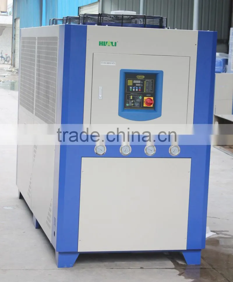 Fast cooling system for big production line chiller unit chiller