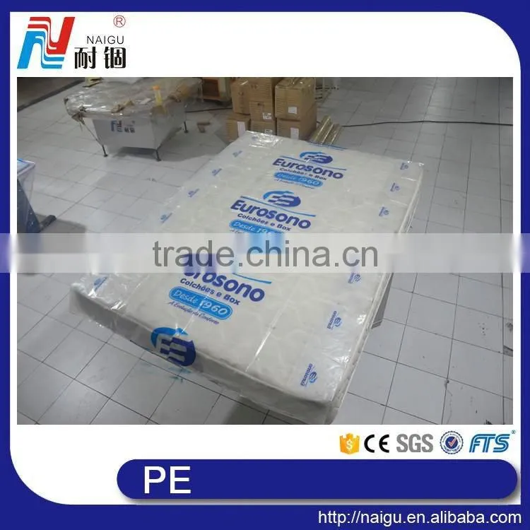 China GuangDong Foshan manufacturer printed plastic roll film for packing mattress