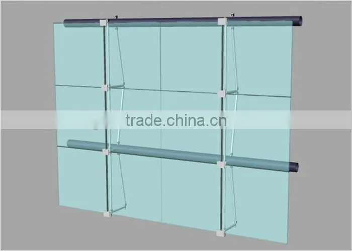 safe tinted tempered curtain wall glass