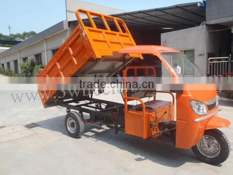 three wheel motorcycle sidecar scooter with cabin for elderly