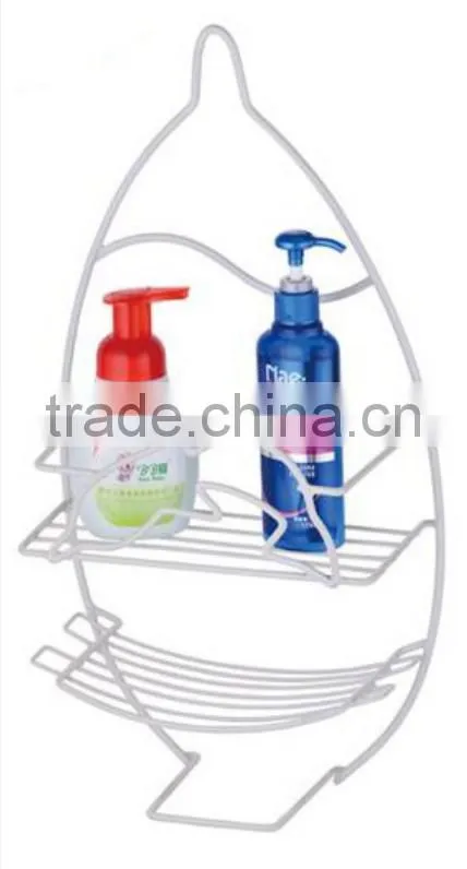 Store More Simple Design Bathroom Shampoo Conditioner Soap Shower Caddy