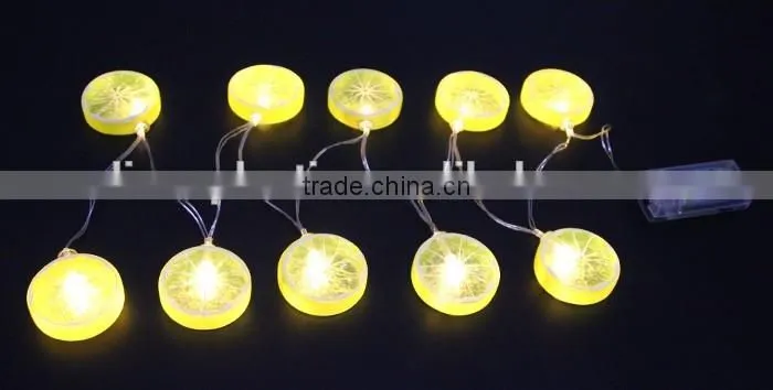 New fruit lights lemon led battery light