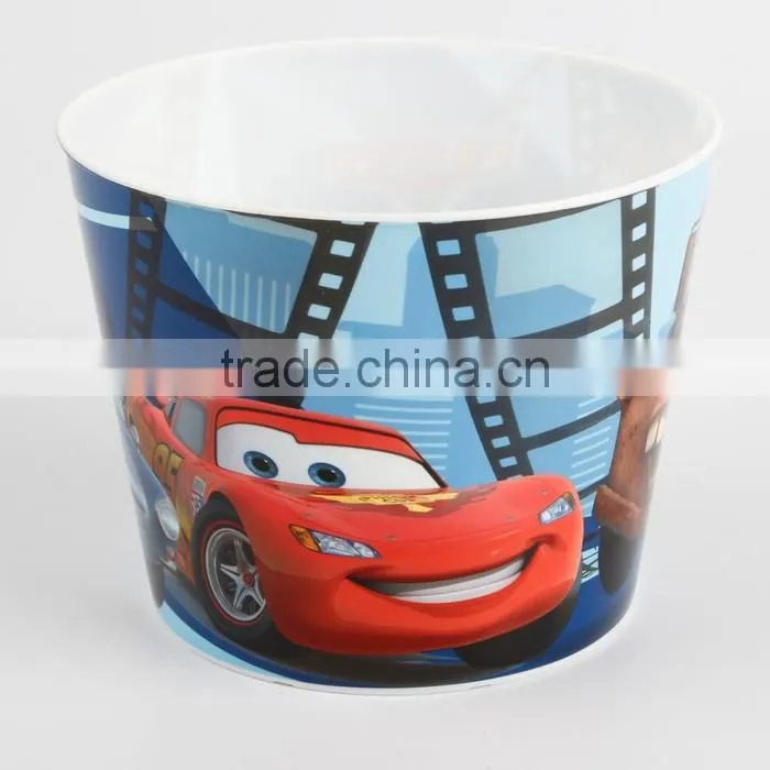 cartoon design popcorn barrel for kids