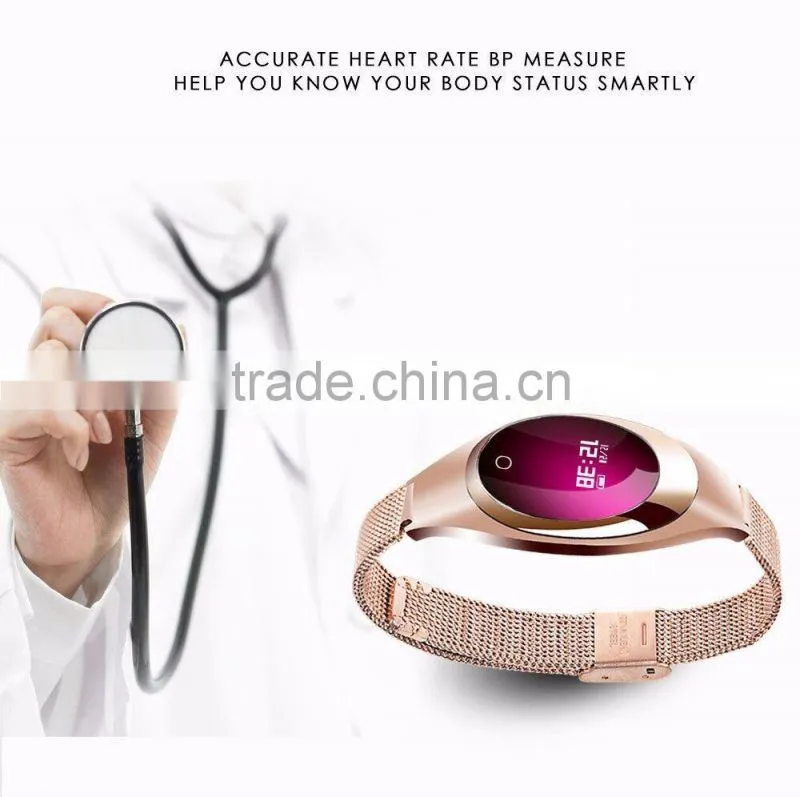 Multi-functional Smart Bracelet With Blood Pressure Monitor/Sleeping Quality Monitor/Clock/Call Reminder, Best Jewelry Bracelet