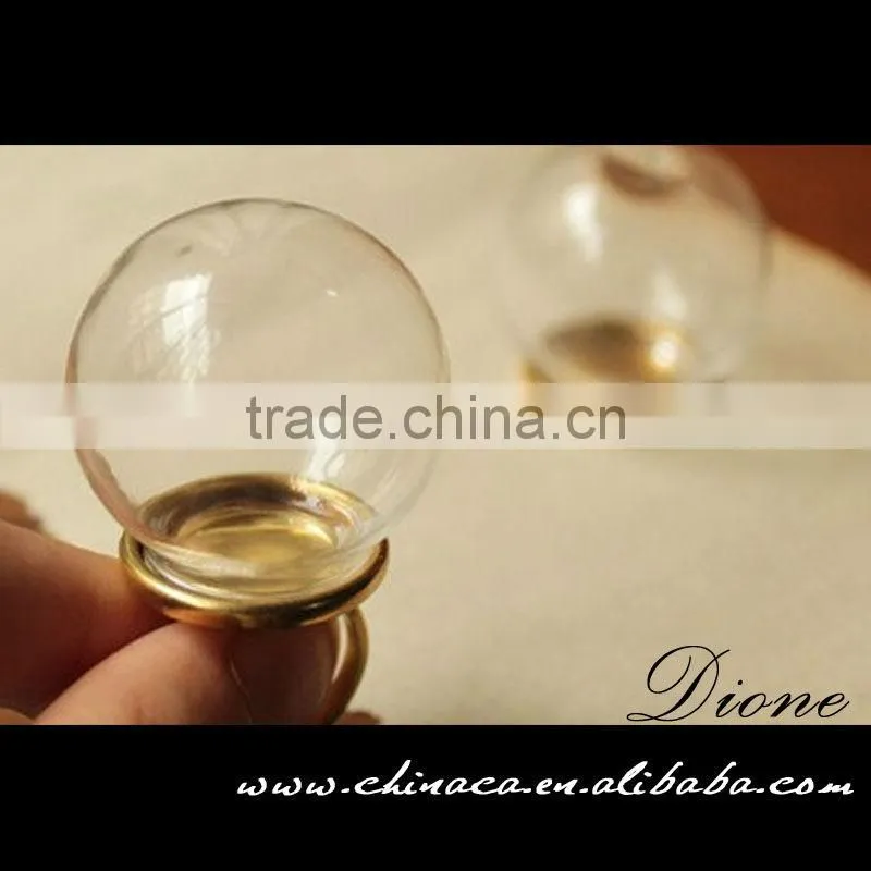 Wishing glass globe bottle DIY empty glass mini bottle