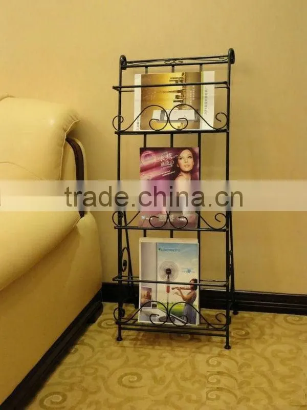 Metal magazine holder