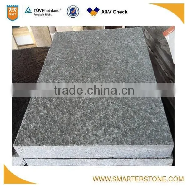 Black star G684 mushroom granite wall stone for classic villa