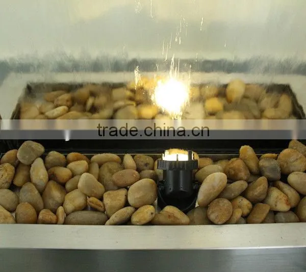 glass stainless office waterfalls fountains