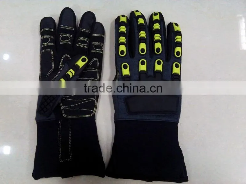 Sunnyhope leather winter hunting shooting gloves