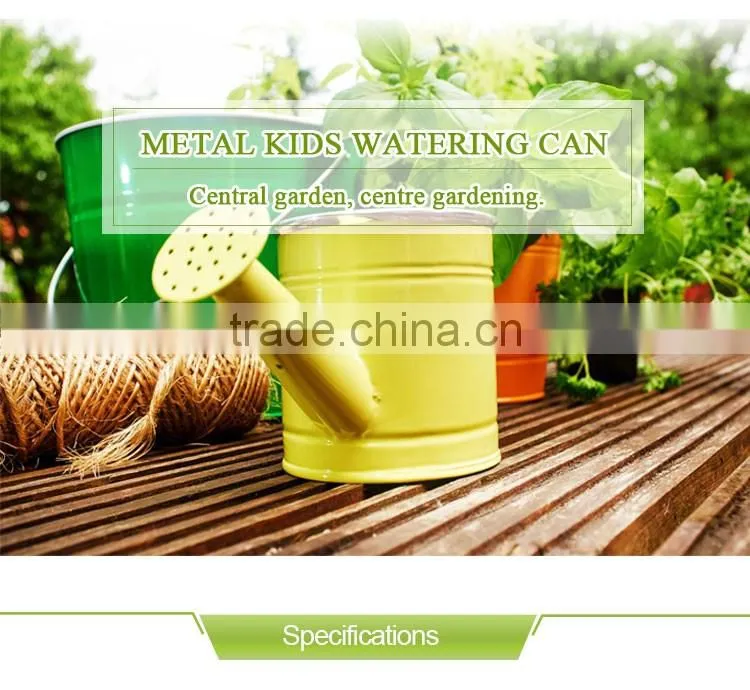 Metal Kids Garden Galvanized Watering Can