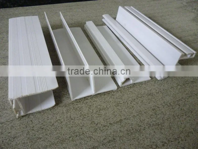 PVC Profile for Pre-insulated HAVC Duct Accessories / PVC Invisible Flange joint