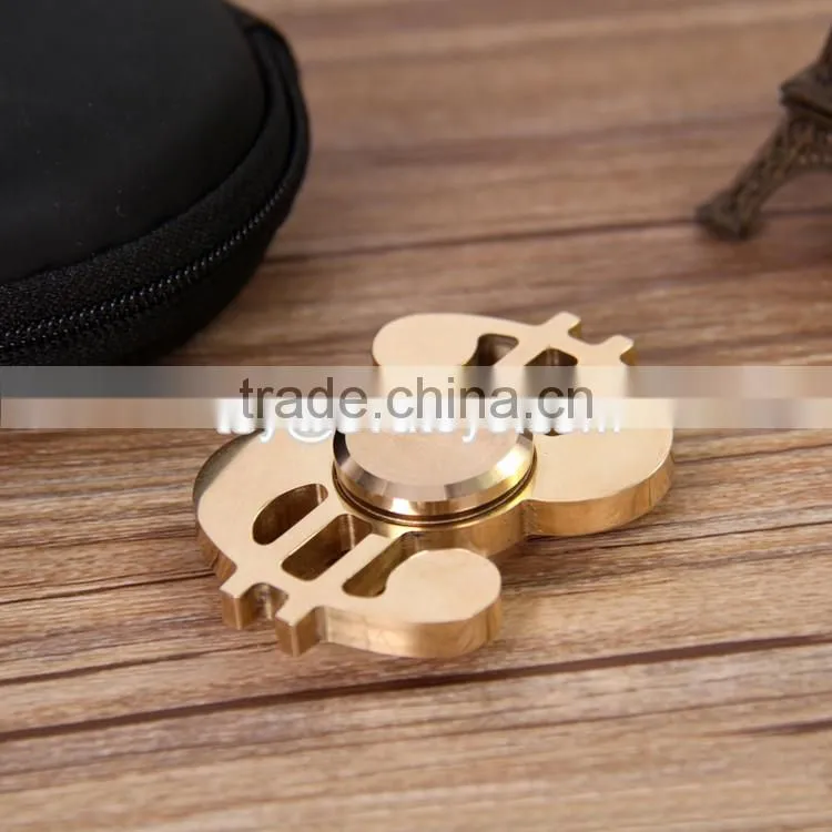 wholesale high quality bearing metal aluminum toy fidget spinner W01A248