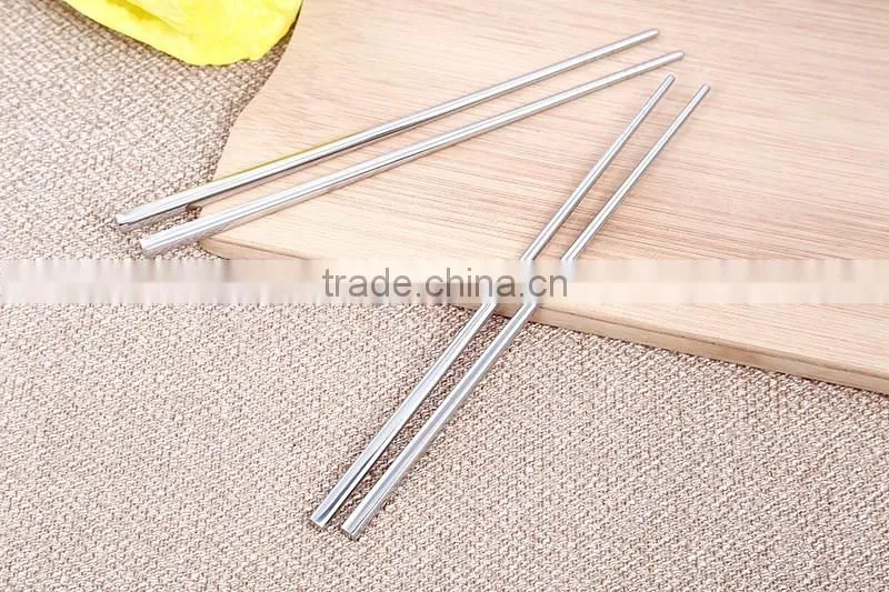 Chinese Stylish Stainless Steel Natural Chopsticks