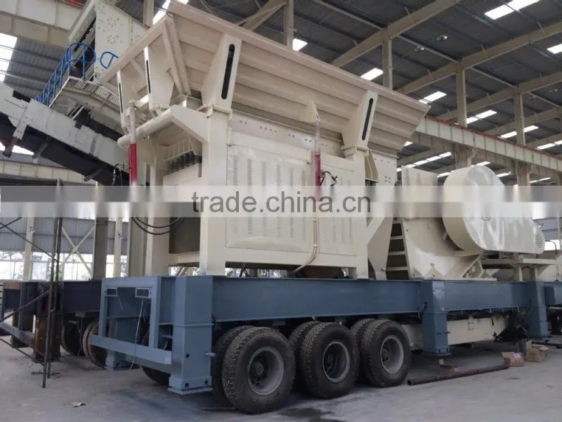 2015 China Unique Mobile Stone Crusher Plant With High Quality