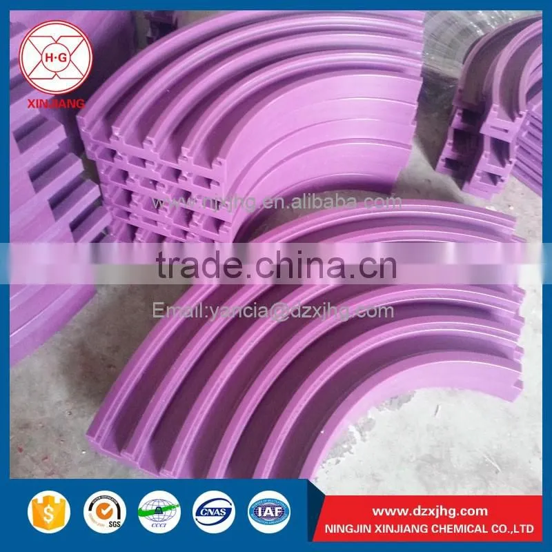 heat resistant plastic high impact custom guide rail