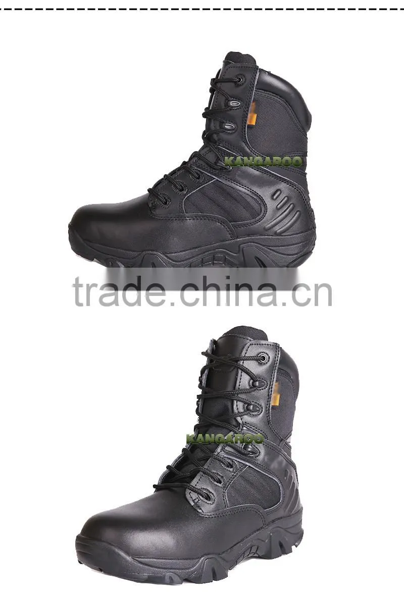 Custom Made Laced Military Mountain Boots
