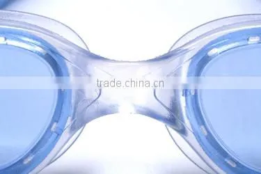 Printed logo custom for adults swimming glass