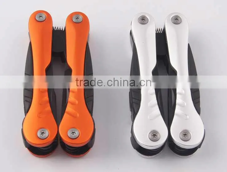 Colorful multi function tool with aluminum handle of multi function tool