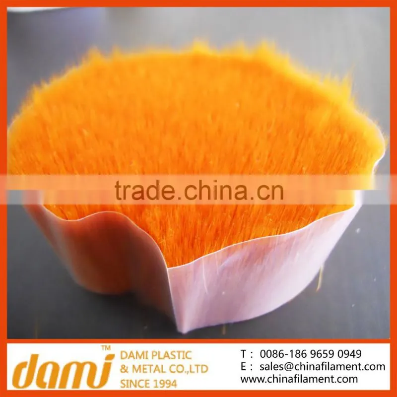 Taklon PBT Tapered Filament for artist brush,cosmetic brush and makeup brush fiber