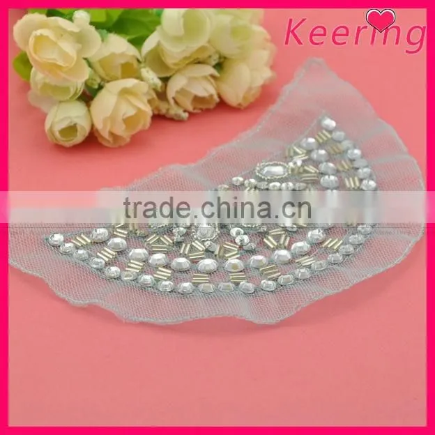 2014fashion embroidery patch cord slim patch WPH-1778