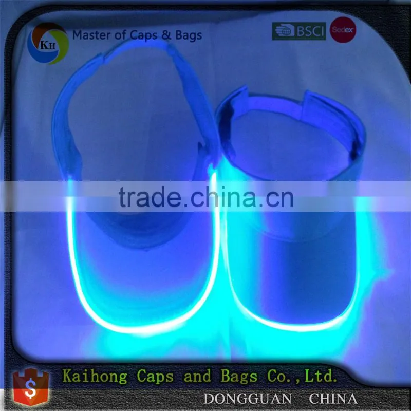 2015 Hot selling LED baseball cap with LED light hat
