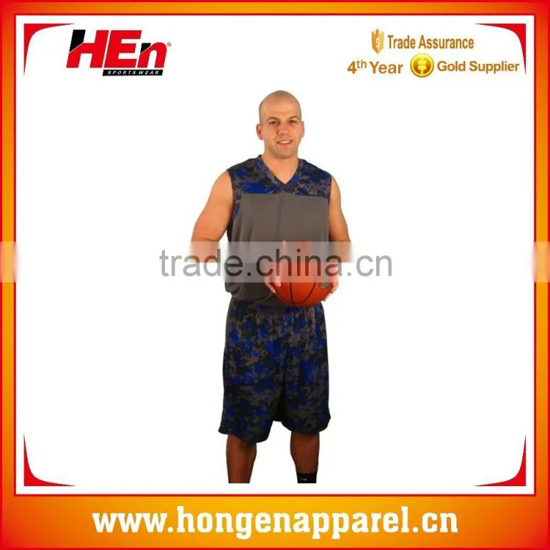 Hongen apparel sublimation print basketball apparel with your logo, name and number