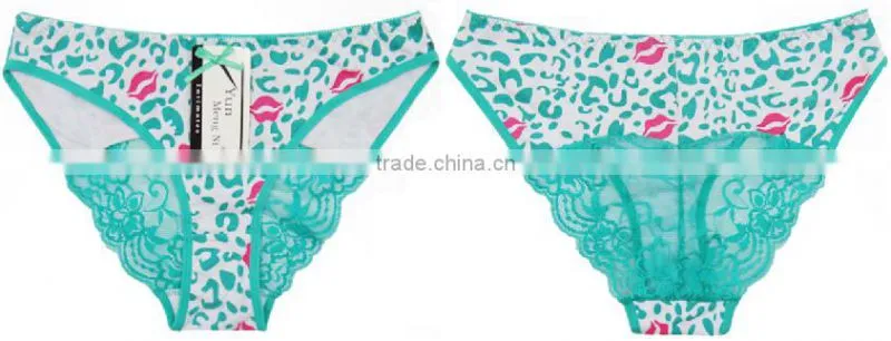 Wholesale underwear girls sexy women wearing slim panties lace underwear