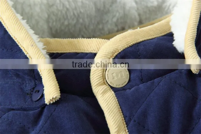 2014 MOM AND BAB winter kids clothes supplier, boys jackets hooded