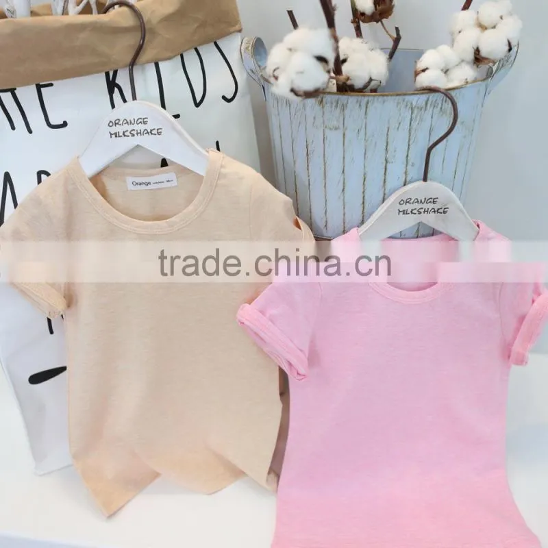 2017 Hot Sale kids Shirt Mini Wear Baby Clothes Children's Mear