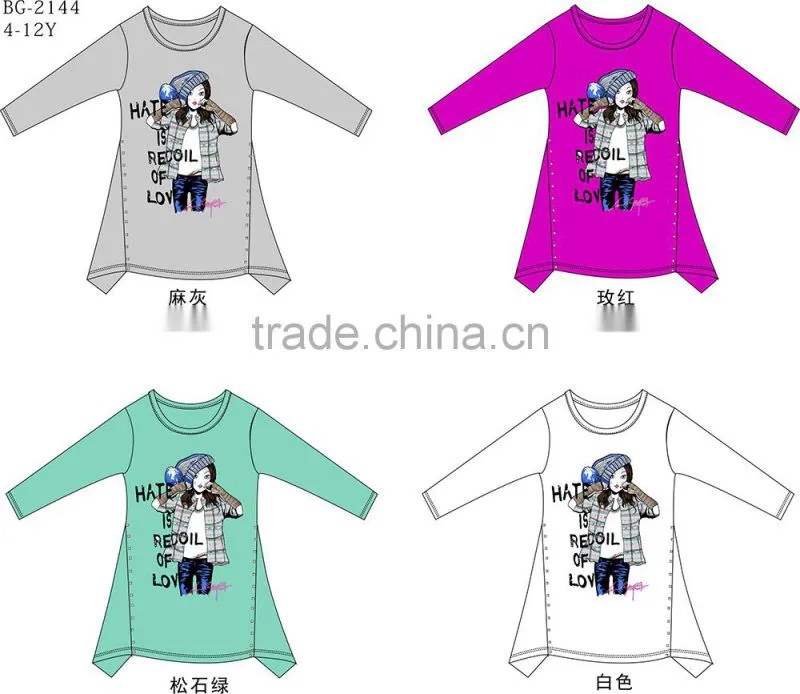 2015 Fashion Long Sleeve wholesale clothing