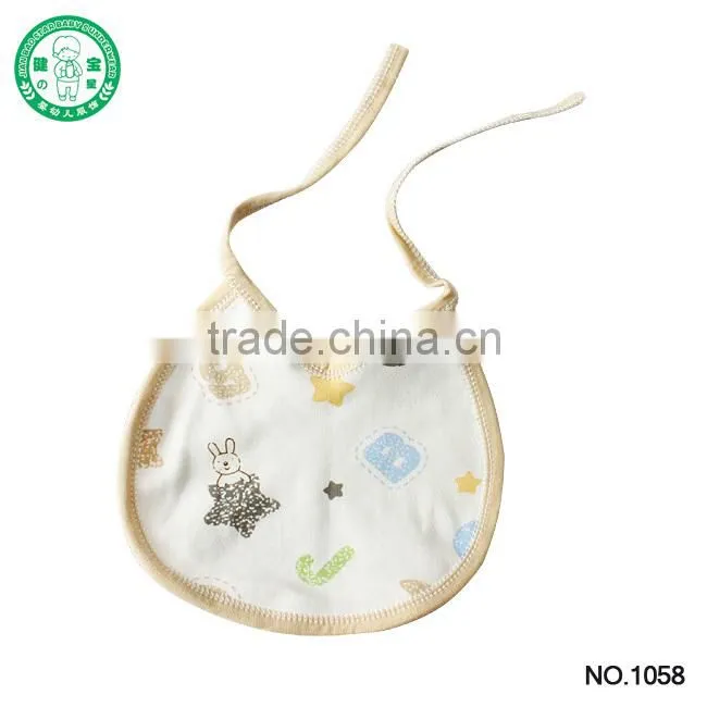 Washable Baby Care Soft Wearing Bib with Cartoon Printed