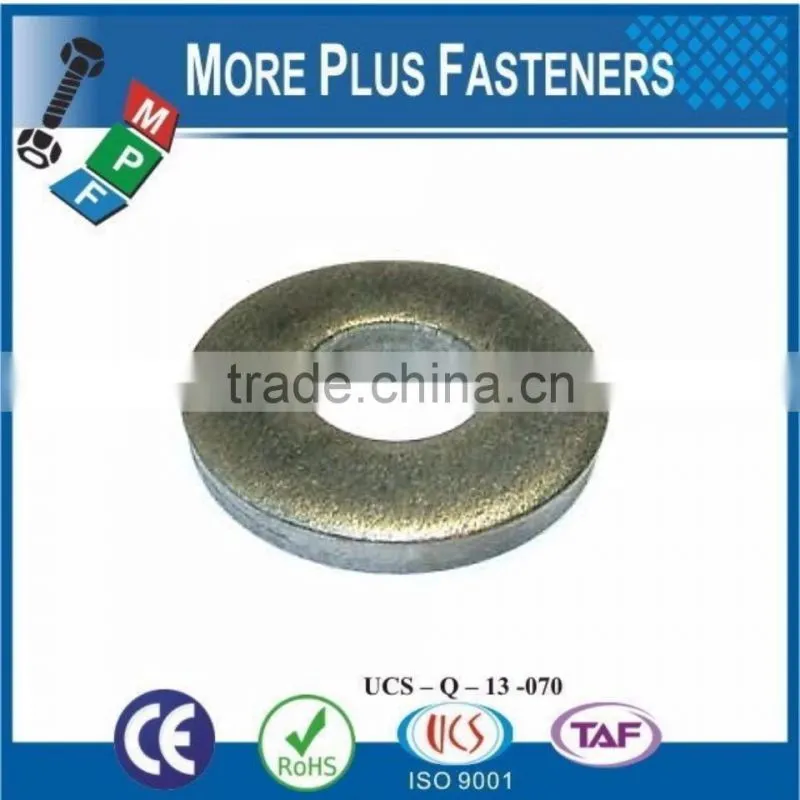 Made in Taiwan Stainless Steel Flat Washer Zinc Plated Flat Washer Thick Flat Washer