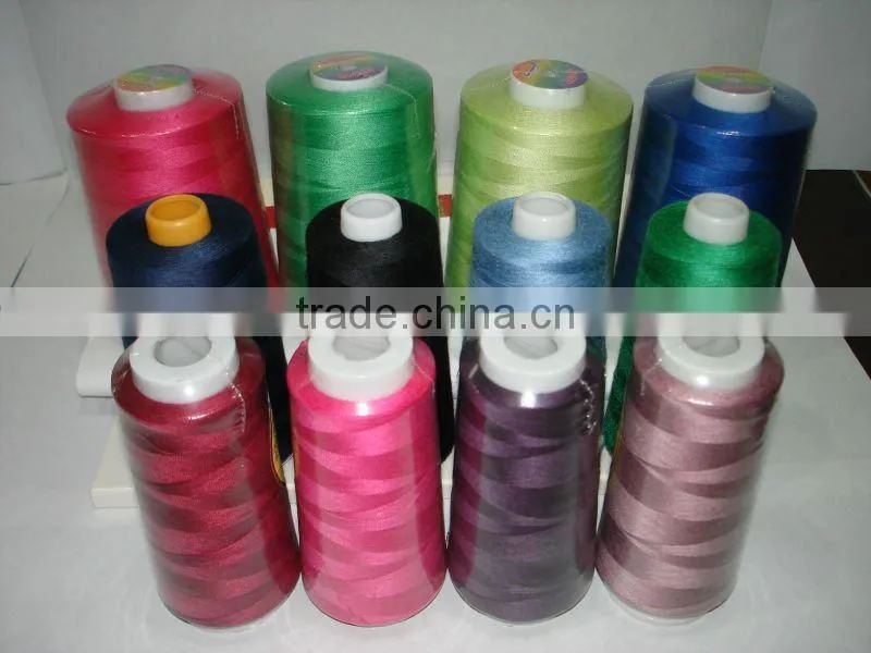 100% spun polyester sewing thread supplies