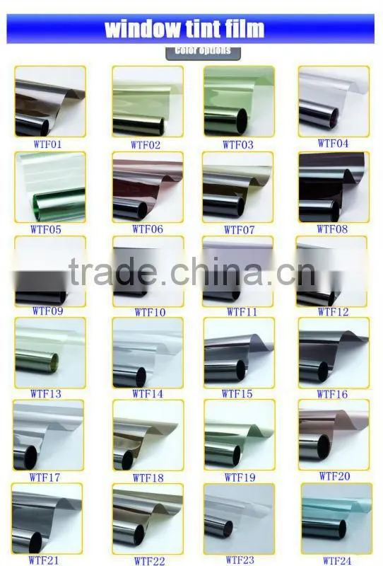 Protective pravicy metalism galss film factory price security metal film for car window