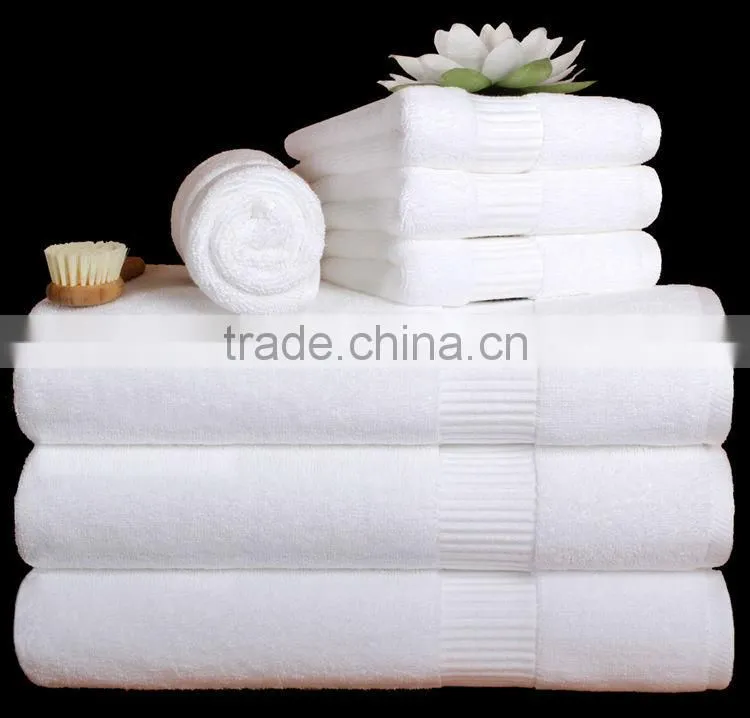 High Quality Hotel Sauna White Towel Pakistan Cotton Hotel Sauna White Towel
